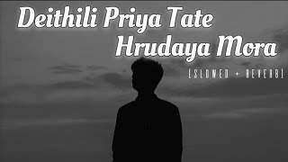 Deithili Priya Tate Hrudaya Mora  Slowed  Reverb  Sad Song  Lofi Song  Human Sagar [upl. by Archibold]