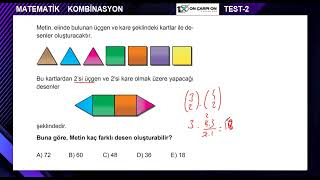 Kombinasyon Test 2 Soru 12 [upl. by Astiram]