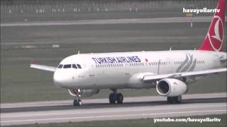 Düsseldorf Airport  Düsseldorf Flughafen 70 min Full HD Video 2014 [upl. by Lledyl]