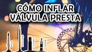 Como inflar una VÁLVULA PRESTA [upl. by Auberon264]