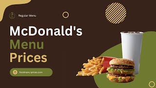 How to Check McDonalds Menu Prices [upl. by Birgitta]