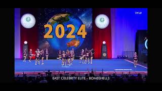 ECE Bombshells Semis Cheer Worlds 2024 [upl. by Garaway]