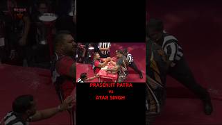 PRASENJIT PATRA vs ATAR SINGH armwrestling propanjaleague tranding shorts [upl. by Appleton902]