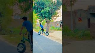 🚀🔥 bicycle stunt fatbike fatbikeride mountainbike today modifiedcycle trandingshorts [upl. by Ludlew]