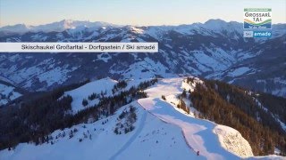 Drohnenflug Skigebiet GroßarltalDorfgastein [upl. by Swaine316]