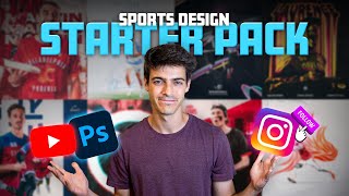 Where to Begin 5 Steps to Start Learning Sports Graphic Design [upl. by Rivalee]