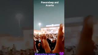 Pawandeep and Arunita performance in Raipur Chhattisgarh [upl. by Akinod656]