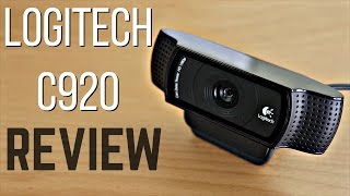 Logitech C920 HD Pro Webcam Review  Test [upl. by Neras]