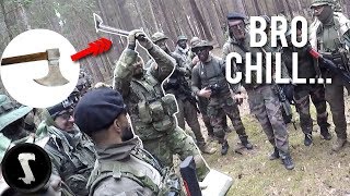 This Guy Takes Airsoft Way Too Serious 🤣 2000 Player Airsoft War [upl. by Veron]