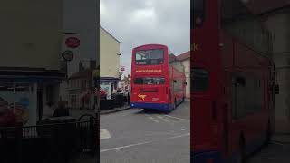 Brylaine Gemini B7tl YJ06 XLM leaving wainfleet market place on a B7X to Boston [upl. by Cranford266]