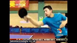 Table tennis Malong forehand loop and flick training [upl. by Dionisio]