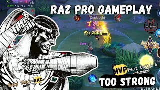 Raz Pro Gameplay AOV  MVP  Too Strong idlehands1571 [upl. by Coral]