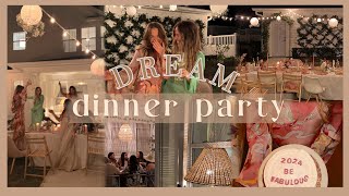 HOST WITH ME  dream planning dinner party 💭 [upl. by Auahsoj405]