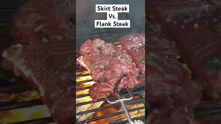 Skirt Steak Vs Flank Steak with Brazilian Style Chimichurri Sauce steak bbq picanha bbqhacks [upl. by Louella]