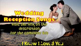 Wedding Reception Songs 2013 [upl. by Nolyarg504]