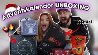 WIR UNBOXEN ADVENTSKALENDER 2024 funny amp spicy 😂  stineundmarc [upl. by Hsak935]