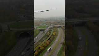 Plane Landing in Heathrow AirPort [upl. by Renfred]