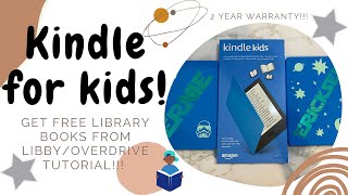 Kindle For Kids  How I Get Free Books From The Library Using Libby OverDrive  Amazon 20 Trade In [upl. by Shields]