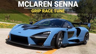 Forza Horizon 5 Tuning  2018 McLaren Senna  FH5 Grip Race Build Tune amp Gameplay [upl. by Nylauqcaj]