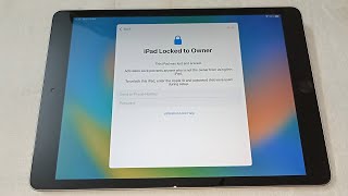 Unlock iCloud iPad Locked To Owner  Unlock iPad Activation Lock  Bypass iCloud  Remove iCloud [upl. by Ruscio901]