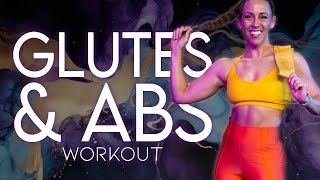 30 Minute Glutes and Abs Workout  FLEX  Day 15 [upl. by Ahtibat]