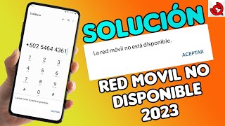 Cómo solucionar red móvil no disponible sólo llamadas de emergencia no registro de red 2023 [upl. by Aiceled]