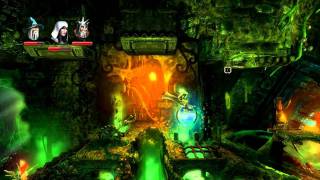 Trine 2 The Complete Story 100 Walkthrough Part 19  Goblin Machinations [upl. by Meisel]