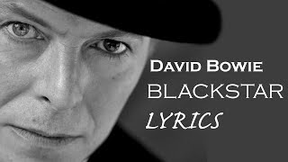 David Bowie Blackstar Lyrics [upl. by Au730]