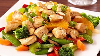 CHICKEN And VEGGIES STIR FRY RECIPE  QUICK AND EASY CHICKEN STIR FRY HEALTHY CHICKEN RECIPE [upl. by Rehtaef]