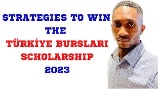 HOW TO WIN THE TURKEY NATIONAL SCHOLARSHIP 2023 [upl. by Kippy503]