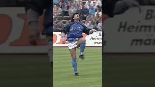 LEGENDARY D10S Warm Up ⚽️ Diego Maradona 1989 Inspirational training  Riscaldamento BayernMonaco [upl. by Lounge]