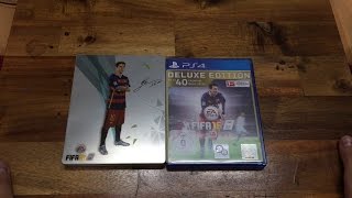 PS4  FIFA 16 Deluxe Edition Unboxing [upl. by Eico]