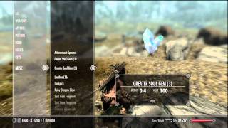 Skyrim Soul Gem Guide  What Souls Fill What Soul Gems [upl. by Sinoda]