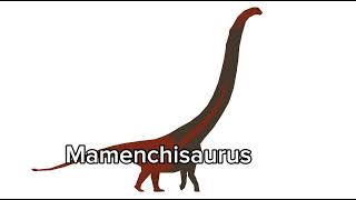 DFG Dreadnoughtus vs Mamenchisaurus [upl. by Ecinev979]