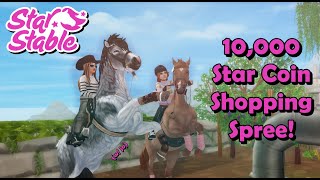 10000 Star Coin Shopping Spree with Rachel Grayhill  Star Stable Online [upl. by Marguerita967]