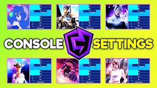 Console Settings For Competitive Fortnite [upl. by Alwin775]