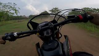 Batujaya Motocross Grasstrack Riders POV by GoPro [upl. by Eiznek864]