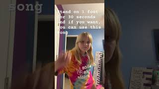 Stand on 1 foot challenge for 30 seconds [upl. by Nnylyak]