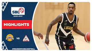 SBL 2021 Highlights  Lugano Tigers VS BC Boncourt [upl. by Kenric341]