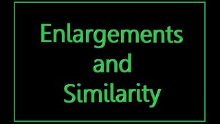 vwo3  Mathematics  Ch2  22  Enlargements and Similarity [upl. by Pierette]