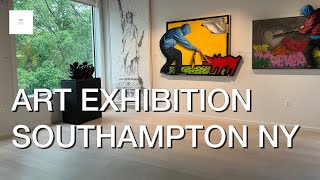 ART EXHIBITION NEW YORK SouthamptonGallery art fair July 2024 ARTNYC [upl. by Nara]