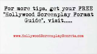 Screenplay Format Part 2 of 2 [upl. by Inavoy486]