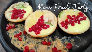 MINI FRUIT TARTS RECIPE WITH HOMEMADE TART SHELLS RECIPE  AARTIS KITCHEN❤️ [upl. by Anelle]