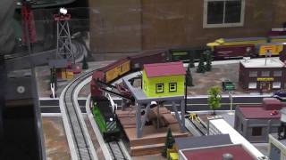 2011 American Flyer S Gauge Layout in HD [upl. by Revned]