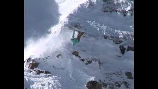 Skiers falling off cliffs compilation [upl. by Avuha]