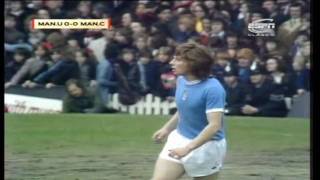 Man United 01 Man City 197374 Law backheel [upl. by Eniak]