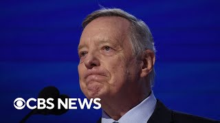 Durbin on Election Day 2024 Harris campaign final message [upl. by Orv]