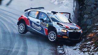 BIG CRASH amp SHOW  BEST OF RALLYE MONTECARLO 2023 [upl. by Cosimo]