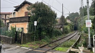 CASELLO DI LUINO  arriva un MEGA TRENO diretto ad AMBURGO lungo 600 metri e pesa 1500 Tonnellate [upl. by Lauder580]