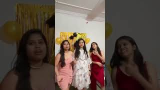 Bachelorette party 😍 bride bachelorgirlsmemes dance weddingvibes sisters [upl. by Thapa]